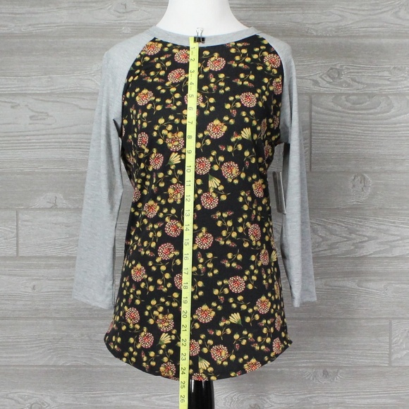 Unisex LuLaRoe Randy Ragland Tee Budding Flower XS - Picture 3 of 8